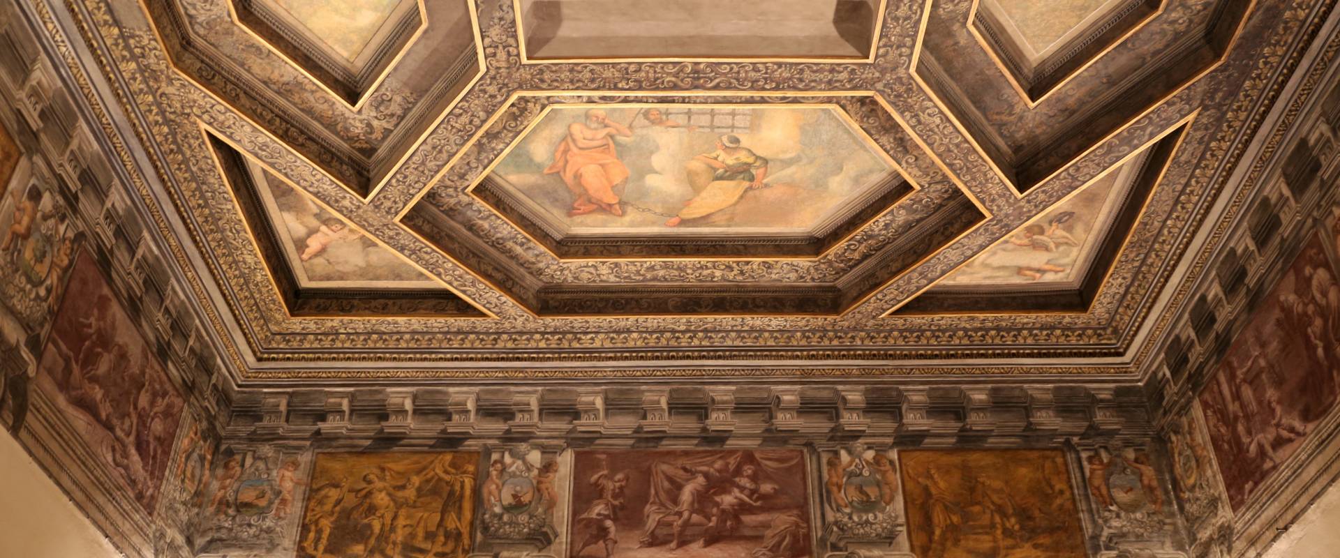 Gualtieri, palazzo bentivoglio, sala di icaro, fregio con storie di roma da tito livio, 1600-05 circa, 03 foto di Sailko